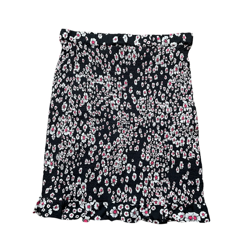 NWT THE KOOPLES Floral Smocked Mini Skirt, SMALL $210 - Picture 4 of 7